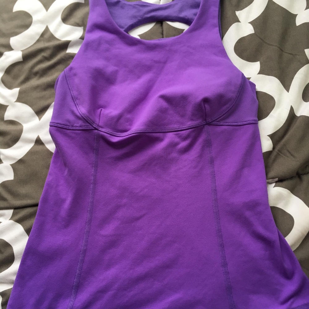 Lululemon tank top, purple